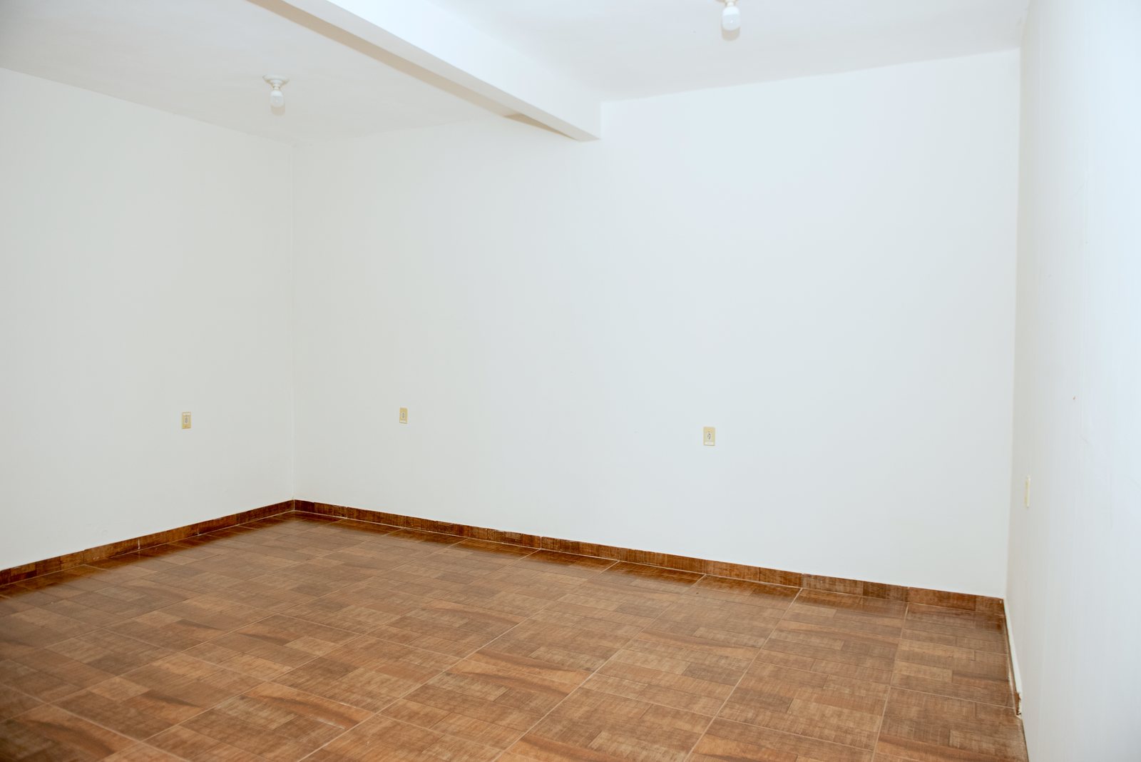 Sala ampla no térreo